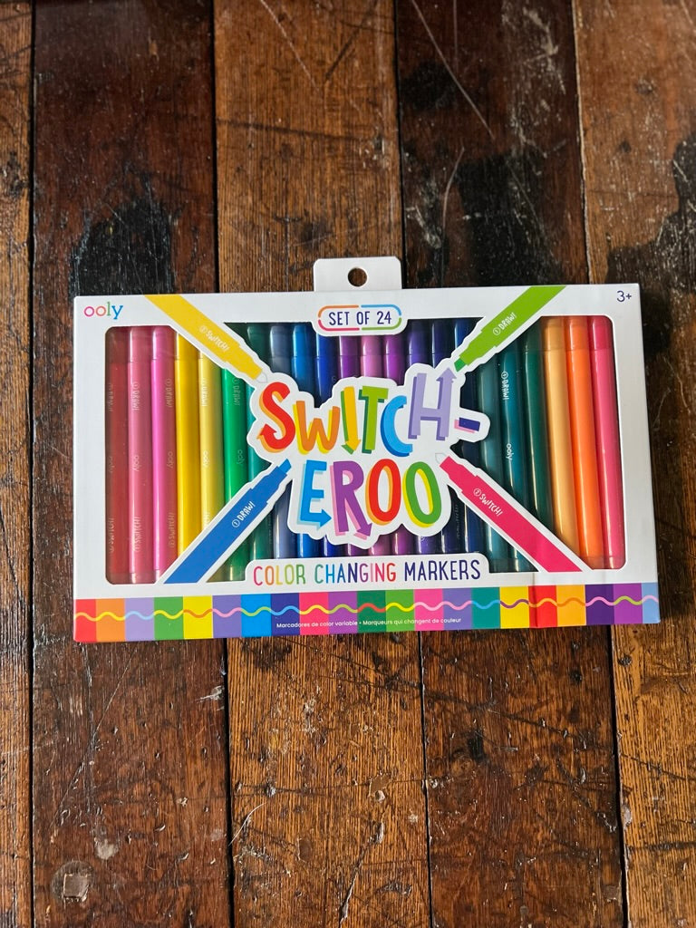 Switch-eroos - Color Changing Markers - 24 Colors - OOLY