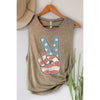 UNITED PEACE GRAPHIC TANK TOP