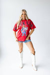Nebraska Southern Split OS Band Tee
