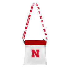  NCAA Nebraska Cornhuskers Clear Pattern Strap Bag