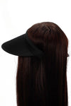 Seamless Basic Wide Brim Clip-On Sun Visor