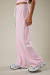 MID-RISE WIDE LEG SWEATPANTS
