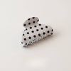 Beau - Simple Dot Pattern PVC Claw Clip
