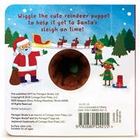 Jingle, Jingle, Little Reindeer Finger Puppet Board Book