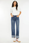 GROMMET HIGH RISE 90'S FLARE JEANS