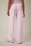 MID-RISE WIDE LEG SWEATPANTS