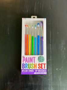  Lil' Paint Brushes - Set Of 7