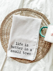  Small Town Tea Towel