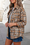 Western Plaid Collared Long Sleeve Shirts | S-XL