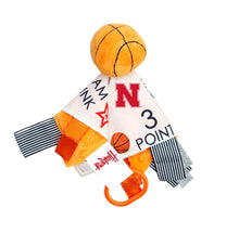  Nebraska Cornhuskers Stroller Tag Toy Learning Lovey