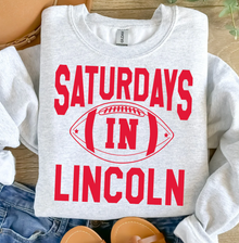  Saturdays In Lincoln Crewneck Sweatshirt