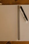 Checkered Rodeo Large Notebook