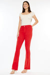 KAN CAN RED HIGH RISE BOOTCUT