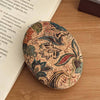 Vintage Floral Print Foldable Makeup Mirror MK2PPFN6C5MR73