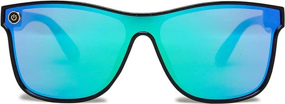 Mirrored Sunglasses - Green/Blue