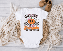  Cutest Pumpkin in the Patch Baby Onesie