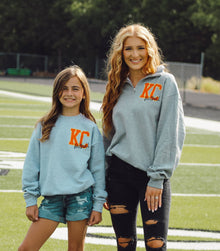  KC Football Quarter Zip