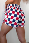 Independence Day Checkered Shorts (S-XL)