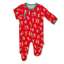  Rollicking Reindeer Holiday Modal Magnetic Footie