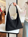 Vintage Suede Tote Commuter Underarm Bag MK2BLW6W10BBG699