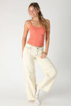 NIKIBIKI White Polka Dot Strap Cami