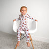 Brady Football 2-Piece Bamboo Set Kids Pajamas