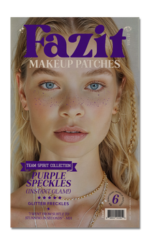  Purple Spirit Speckles Makeup Patches - Team Spirit Collection