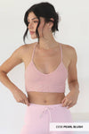 NIKIBIKI Textured Lace Triangle Cut-Out Bralette