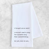 Alphabet Song - Organic Cotton Tea Towel