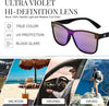 Mirrored Sunglasses - Purple