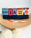 Perpetual Desk Calendar | Cute Colorful Flip Calendar