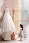 Hanger with Pearls Wedding Dress, Bridesmaid, Princess Dress