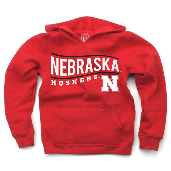 Nebraska Huskers Youth Fleece Hoodie