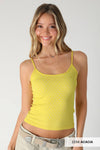 NIKIBIKI White Polka Dot Strap Cami