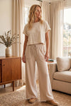 Scuba Wide Leg Pants