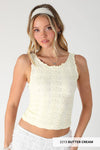 NIKIBIKI Floral Edge Top