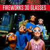 Fireworks 3D Glasses - Patriotic - 50 Pack