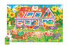 50-Piece Flat House Puzzle - Chicken Coop