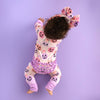 Emmy RUFFLE ZIP Bamboo Halloween Pumpkins Baby Outfit