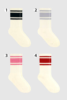  Women's Crew Retro Style 1 Socks