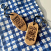 Floating Cork Keychain Boat, Lake - One-sided design