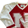 SALE ITEM LIMITED Nebraska Cornhuskers V-Neck Logo Sweater