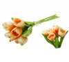 Pack of 5 Stems Real Touch Medium Open Tulip
