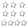 Beau - Sparkly Star Shape Alloy Hair Clip Set