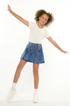 YOUTH PLEATED MINI SKORT-