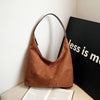Vintage Suede Tote Commuter Underarm Bag MK2BLW6W10BBG699