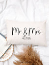 Mr. & Mrs. Est. 2026 Pillow