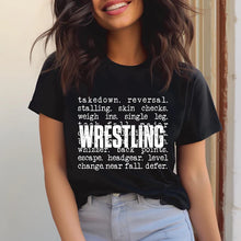  Wrestling Words Graphic Tee