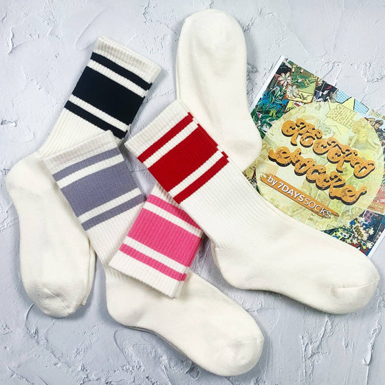 Women's Crew Retro Style 1 Socks