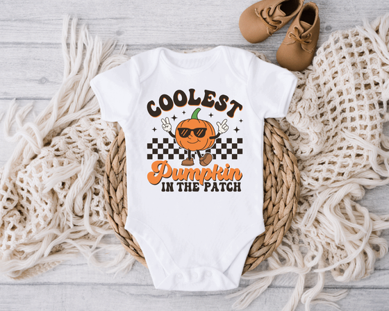 Coolest Pumpkin in the Patch Baby Onesie